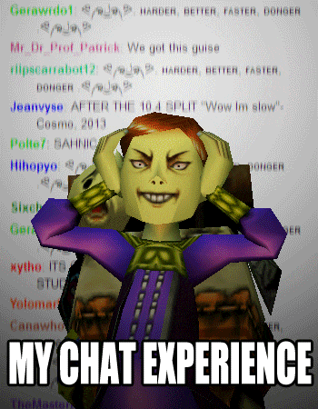 Twitch chat experience