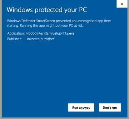 Windows pop-up step 2