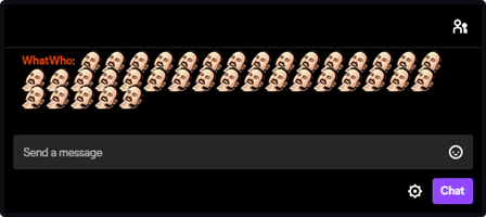 Excessive amounts of emotes in Twitch chat