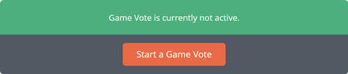 Starting a game vote