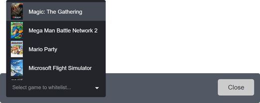 Selecting a game to whitelist for your Game Vote (1)