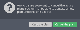 MoobotPlus cancellation dialog