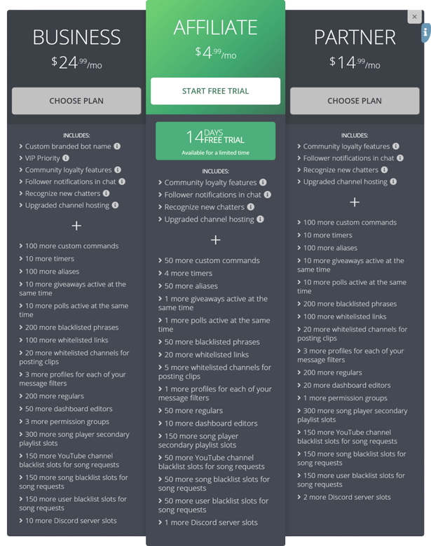 The MoobotPlus plan overview