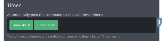 Auto posting chat messages via multiple timers Auto posting chat messages via multiple timers