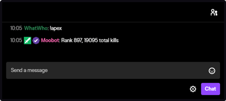 The Apex Legends response tags in Twitch chat The Apex Legends response tags in Twitch chat