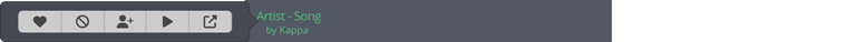 The user widget The user widget