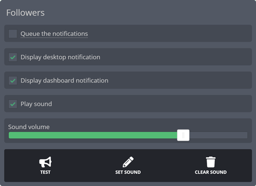 Engagement alerts for Twitch on your dashboard Engagement alerts for Twitch on your dashboard