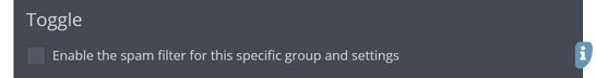 Deactivating the auto moderation message filtering Deactivating the auto moderation message filtering