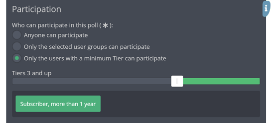 Restricting your polls to certain community members Restricting your polls to certain community members