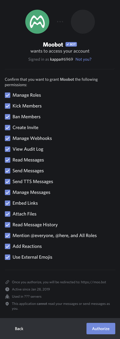 Setting up Discord, step 2 Setting up Discord, step 2