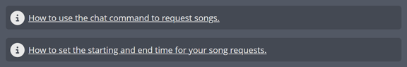Help guides for Song Requests displayed on your public music page Help guides for Song Requests displayed on your public music page