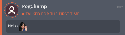 Recognizing new Twitch chatters in Twitch chat