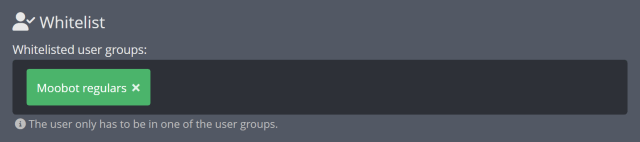 Letting your regulars bypass blocked words, phrases and behavior in Twitch chat
