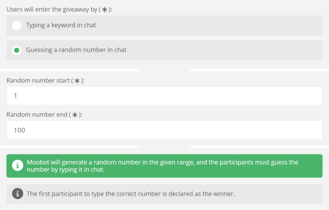 Random number type Twitch giveaway Random number type Twitch giveaway
