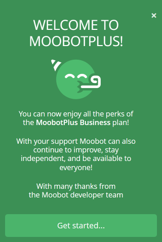 Welcome to MoobotPlus! Welcome to MoobotPlus!