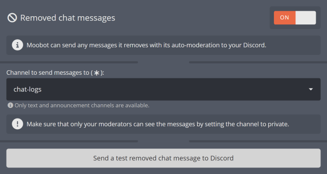 Posting Moobot's removed chat messages to your Discord Posting Moobot's removed chat messages to your Discord