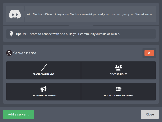 Twitch bot set up in your Discord server Twitch bot set up in your Discord server