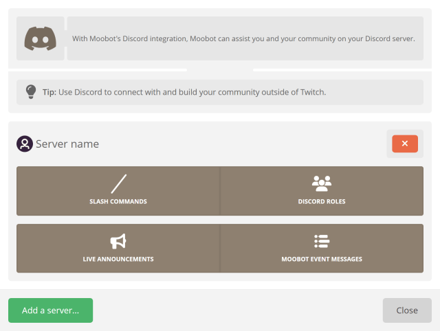 Twitch bot set up in your Discord server Twitch bot set up in your Discord server