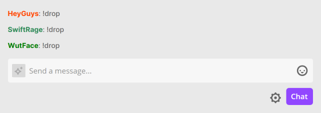 Nonexistent bot commands in Twitch chat
