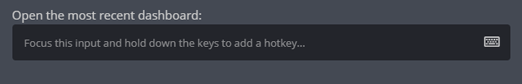 Hot-key without key combination Hot-key without key combination