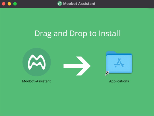 Drag and drop macOS installer Drag and drop macOS installer