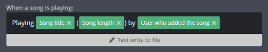 What will be written to the file What will be written to the file