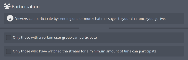 Restricting who can become a VIP Restricting who can become a VIP