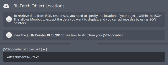 JSON responses JSON responses