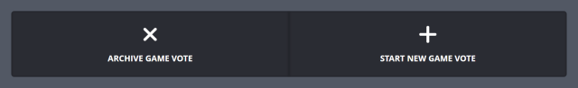 Archiving your Game Vote