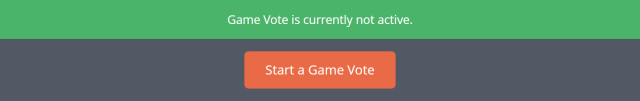 Starting a game vote
