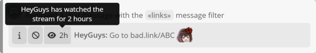 Seeing how long a removed user has watched the stream Seeing how long a removed user has watched the stream