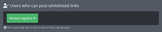 Letting your regulars post pre-approved trusted content in Twitch chat