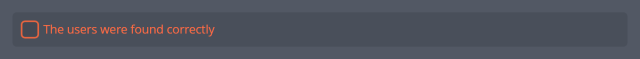 Confirming that the users were imported correctly