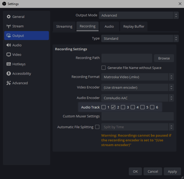 Excluding Song Requests from your OBS recordings Excluding Song Requests from your OBS recordings
