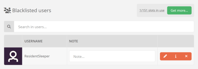 Blacklisting Song Requests from certain Twitch viewers Blacklisting Song Requests from certain Twitch viewers