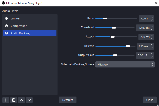 Turning down the Song Requests volume while talking Turning down the Song Requests volume while talking