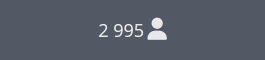 The compacted stream stats widget The compacted stream stats widget