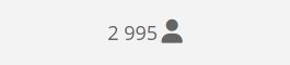The compacted stream stats widget The compacted stream stats widget