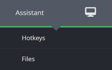 The Moobot Assistant main menu