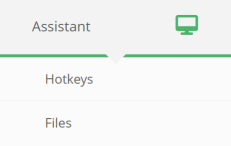 The Moobot Assistant main menu
