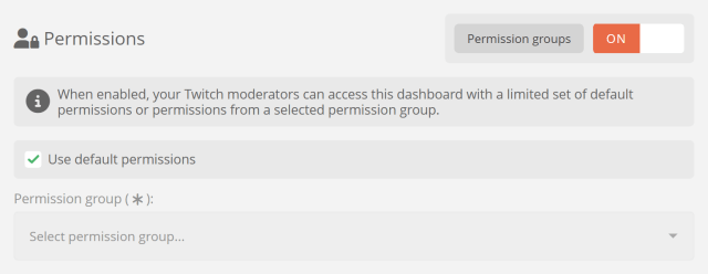 Giving your Twitch mods access to your bot