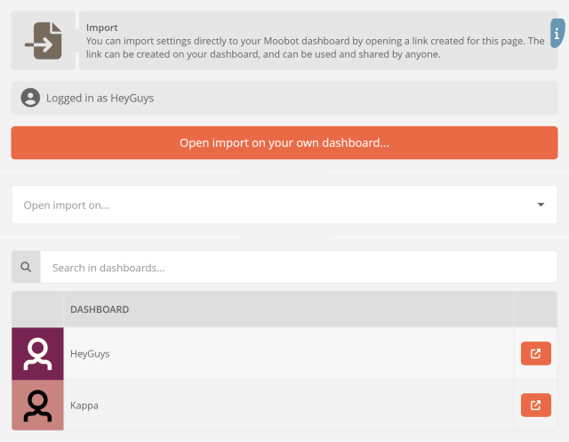 Importing to the batch tool from a link Importing to the batch tool from a link